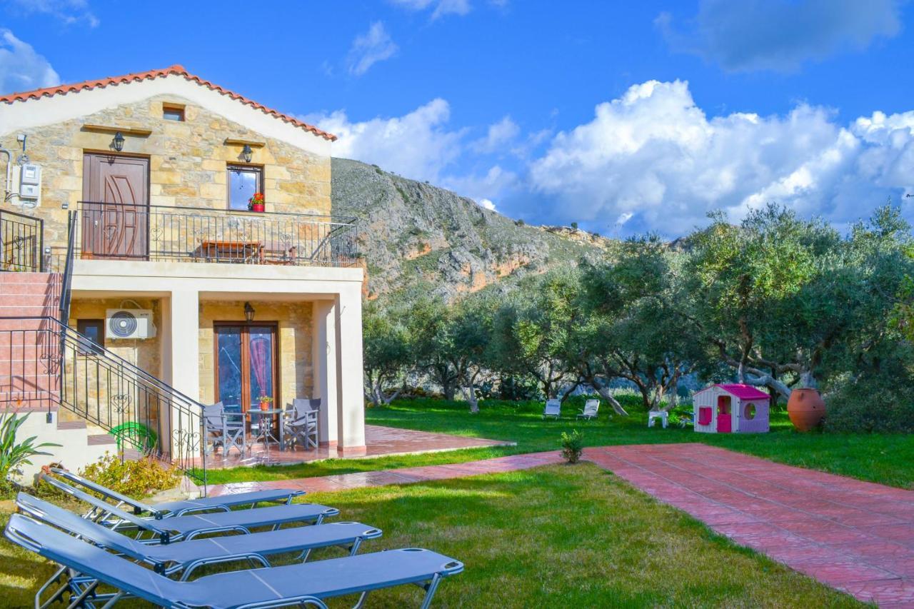 קיסאמוס Villa Anastasia Luxe With Top Wifi, Bbq & Amazing Views מראה חיצוני תמונה