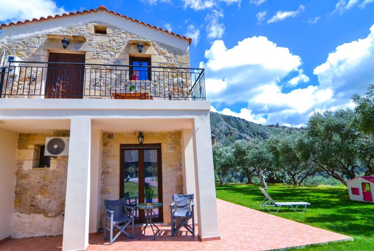 קיסאמוס Villa Anastasia Luxe With Top Wifi, Bbq & Amazing Views מראה חיצוני תמונה