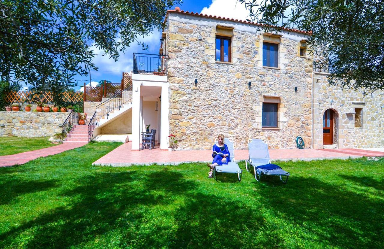 קיסאמוס Villa Anastasia Luxe With Top Wifi, Bbq & Amazing Views מראה חיצוני תמונה