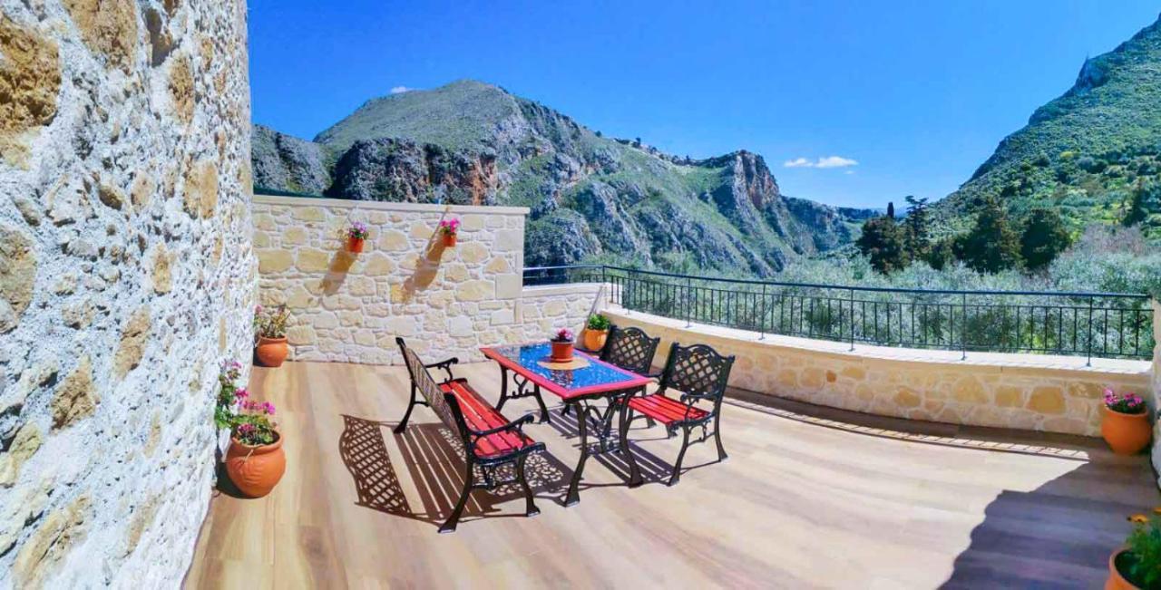 קיסאמוס Villa Anastasia Luxe With Top Wifi, Bbq & Amazing Views מראה חיצוני תמונה