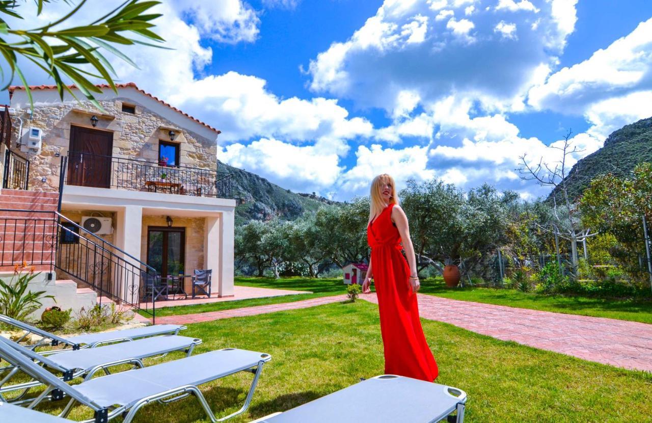 קיסאמוס Villa Anastasia Luxe With Top Wifi, Bbq & Amazing Views מראה חיצוני תמונה