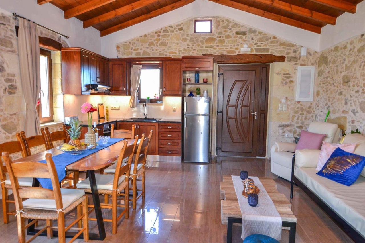 קיסאמוס Villa Anastasia Luxe With Top Wifi, Bbq & Amazing Views מראה חיצוני תמונה