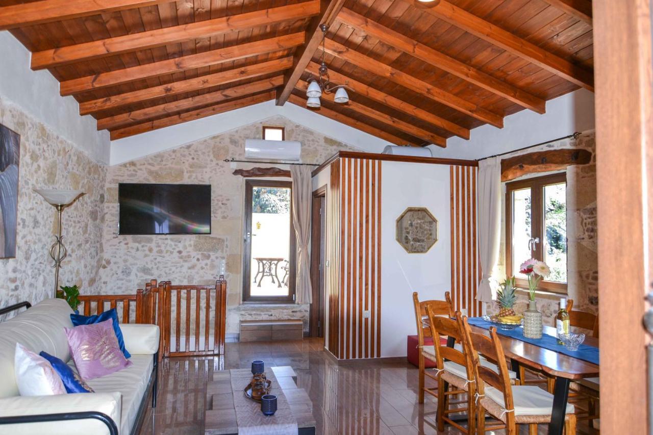 קיסאמוס Villa Anastasia Luxe With Top Wifi, Bbq & Amazing Views מראה חיצוני תמונה